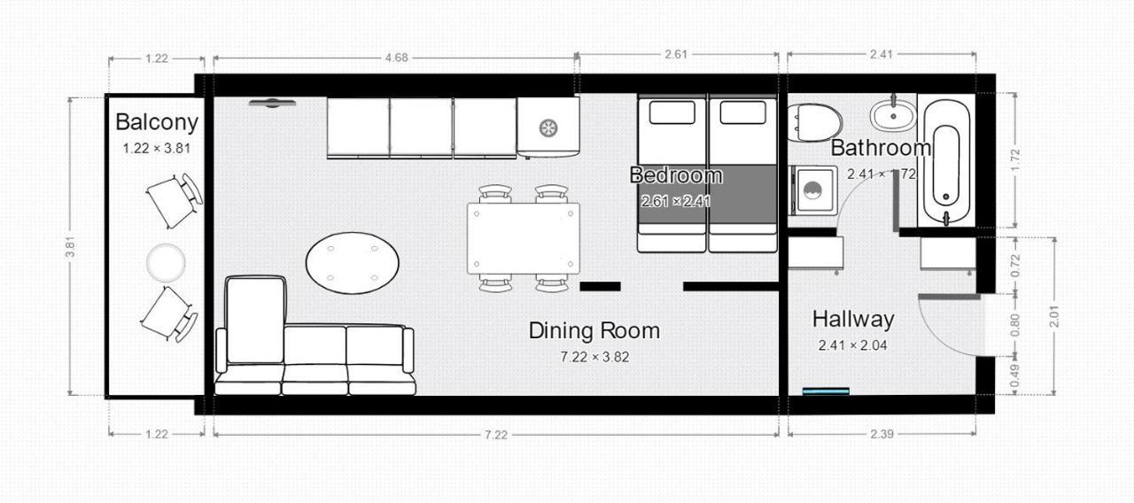 Aday - Dagmargade - Studio Apartman Koppenhága Kültér fotó